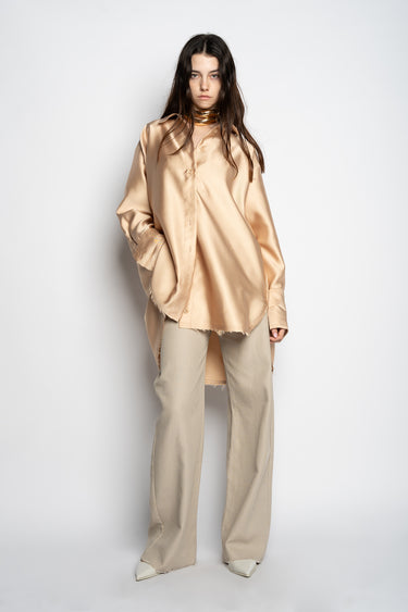 BEIGE OVERSHIRT marques almeida