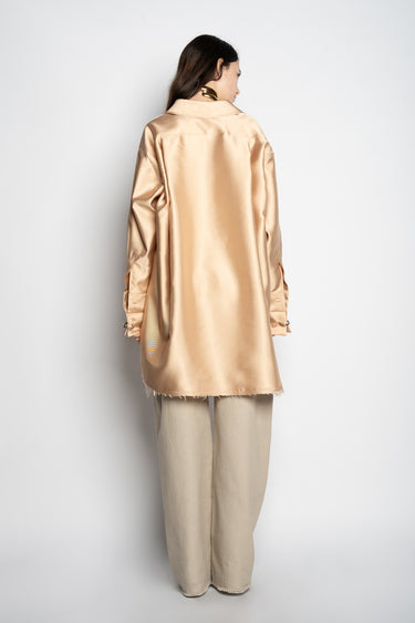 BEIGE OVERSHIRT marques almeida