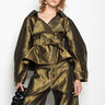 GOLD DENIM POINTY JACKET marques almeida