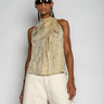 GOLD DRAPED BLOUSE marques almeida