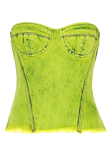 LIME BRA CUP CORSET marques almeida