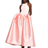 LIGHT PINK FULL SKIRT TANK TOP DRESS marques almeida