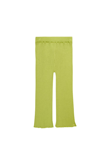 LIME MERINO KNIT TROUSERS ma kids