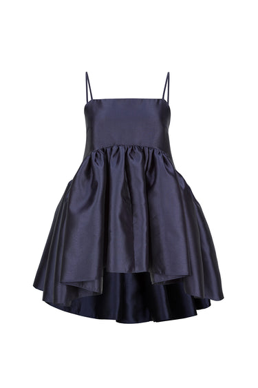 NAVY STRAPPY PUFF TOP marques almeida