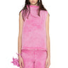 PINK COWL NECK TOP marques almeida