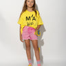 PINK DENIM SHORTS makids