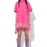 PINK FEATHER HEM T-SHIRT marques almeida