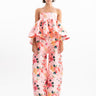 PINK FLORAL BOYFRIEND TROUSERS MARQUES ALMEIDA