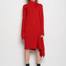 RED DRAPED NECK DRESS marques almeida