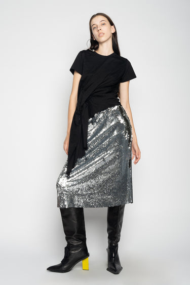 SILVER CLASSIC SLIP SKIRT marques almeida