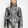 SILVER DENIM BELTED JACKET marques almeida