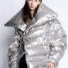 SILVER M'A PUFFER JACKET marques almeida