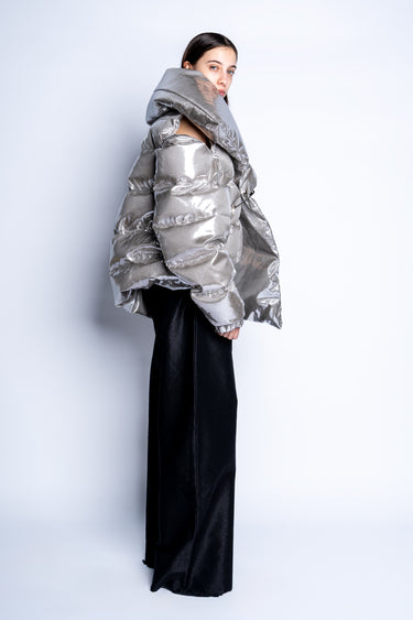 SILVER M'A PUFFER JACKET marques almeida