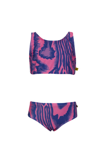 BLUE AND PINK SWIMWEAR BIKINI SET MA KIDS