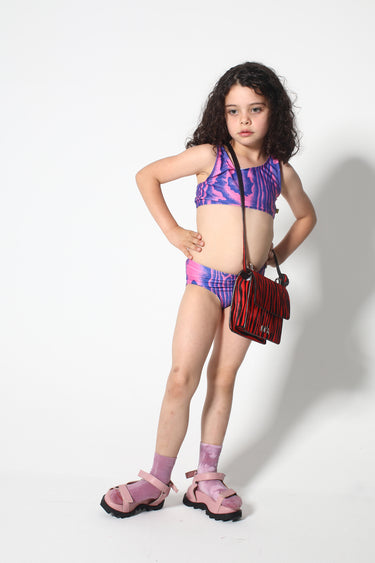 BLUE AND PINK SWIMWEAR BIKINI SET MA KIDS