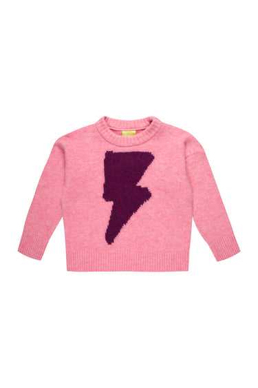 THUNDER CREW NECK KNIT JUMPER ma kids