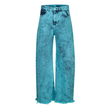 TURQUOISE DENIM BOYFRIENDS marques almeida