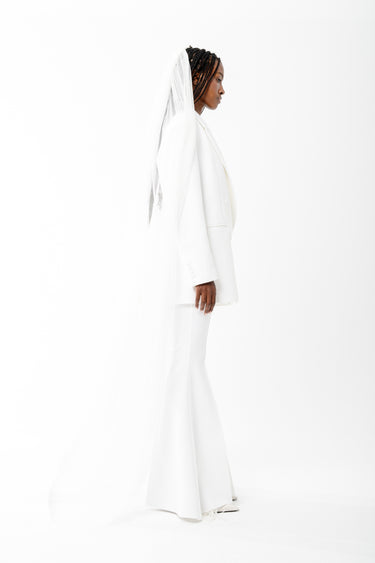 WHITE OVERSIZED BLAZER marques almeida