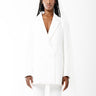 WHITE OVERSIZED BLAZER marques almeida