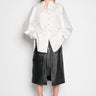 WHITE SHIRT WITH BOMBER SLEEVE marques almeida