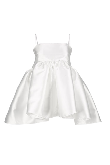 WHITE STRAPPY PUFF TOP marques almeida