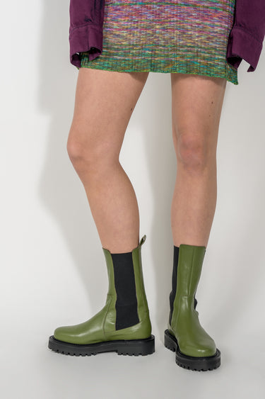 GREEN ARMY ANCKLE BOOT MARQUES ALMEIDA