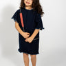 NAVY DENIM OVERSIZED T-SHIRT DRESS ma kids